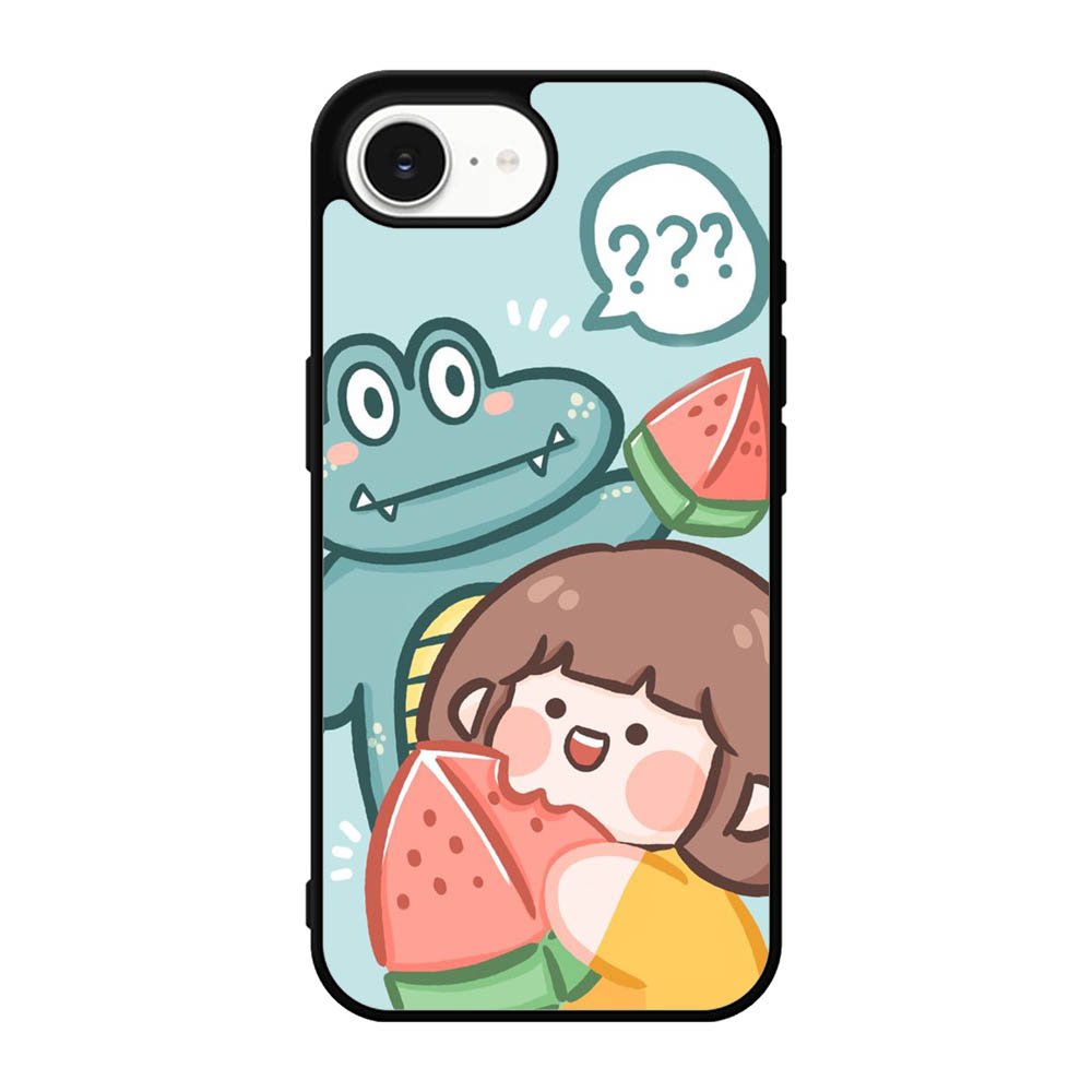 Cute Eat Watermelon iPhone 17e Case OV11203