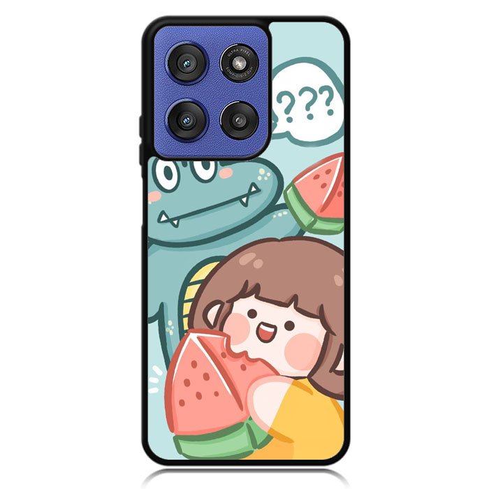 Cute Eat Watermelon Motorola Moto G Stylus 5G 2025 Case OV11203
