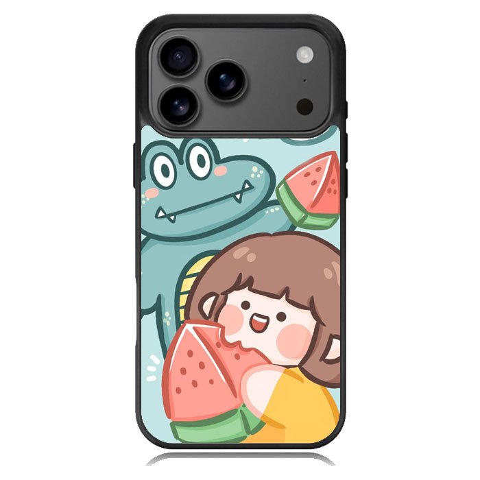 Cute Eat Watermelon Samsung Galaxy S26 Case OV11203