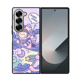 Cute Suger Space Samsung Galaxy Z Fold 7 5G Case OV11216