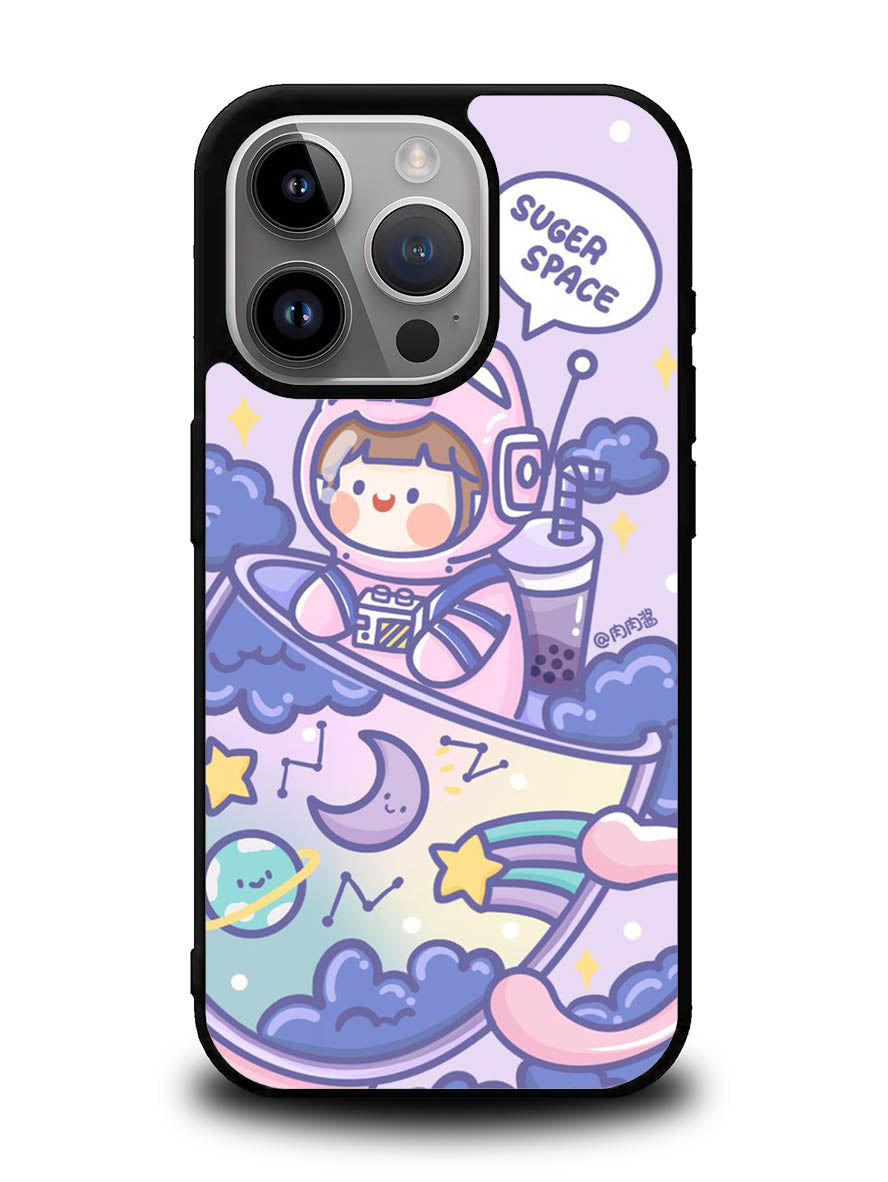 Cute Suger Space iPhone 16 Pro Max Case OV11216