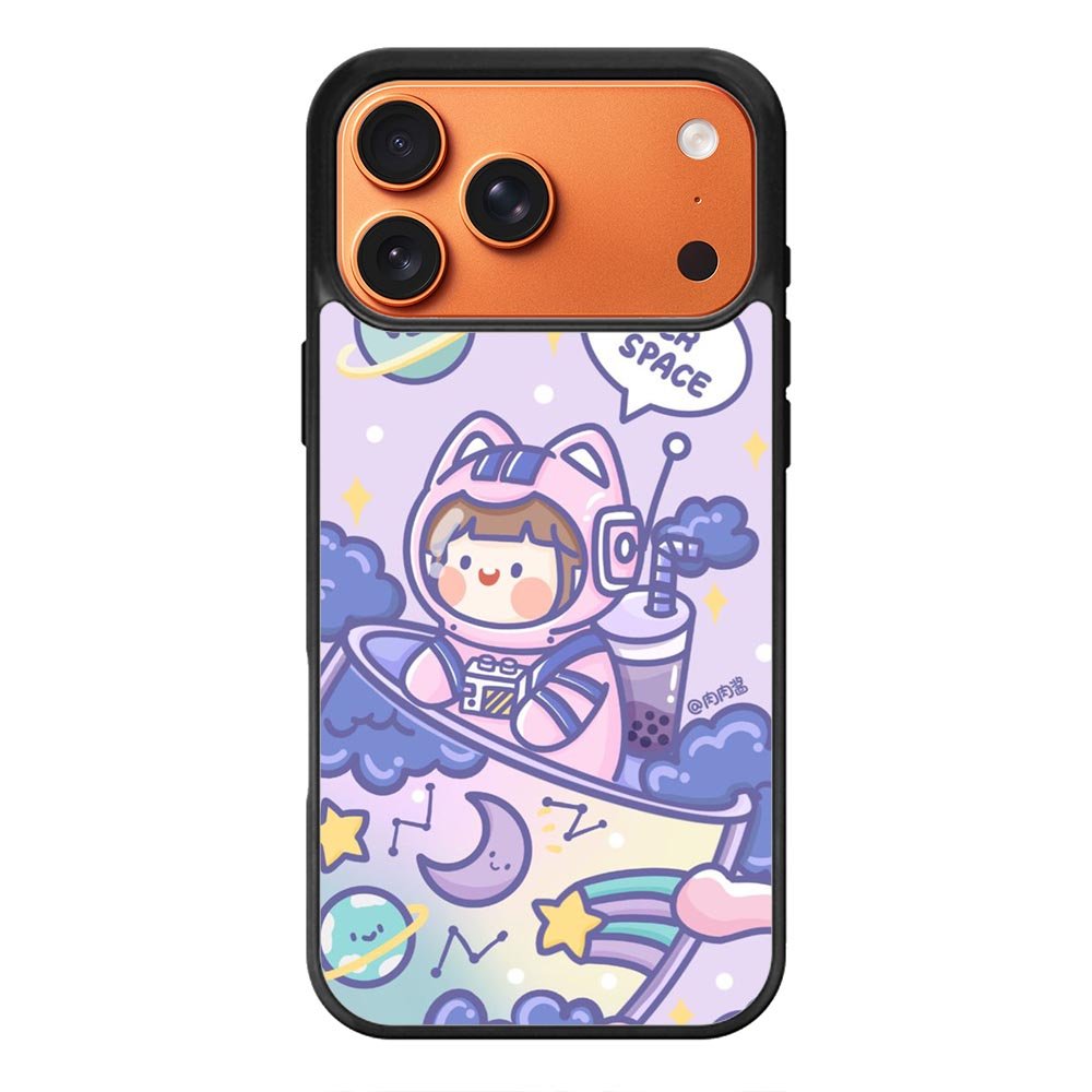 Cute Suger Space iPhone 17 Pro Max Case OV11216