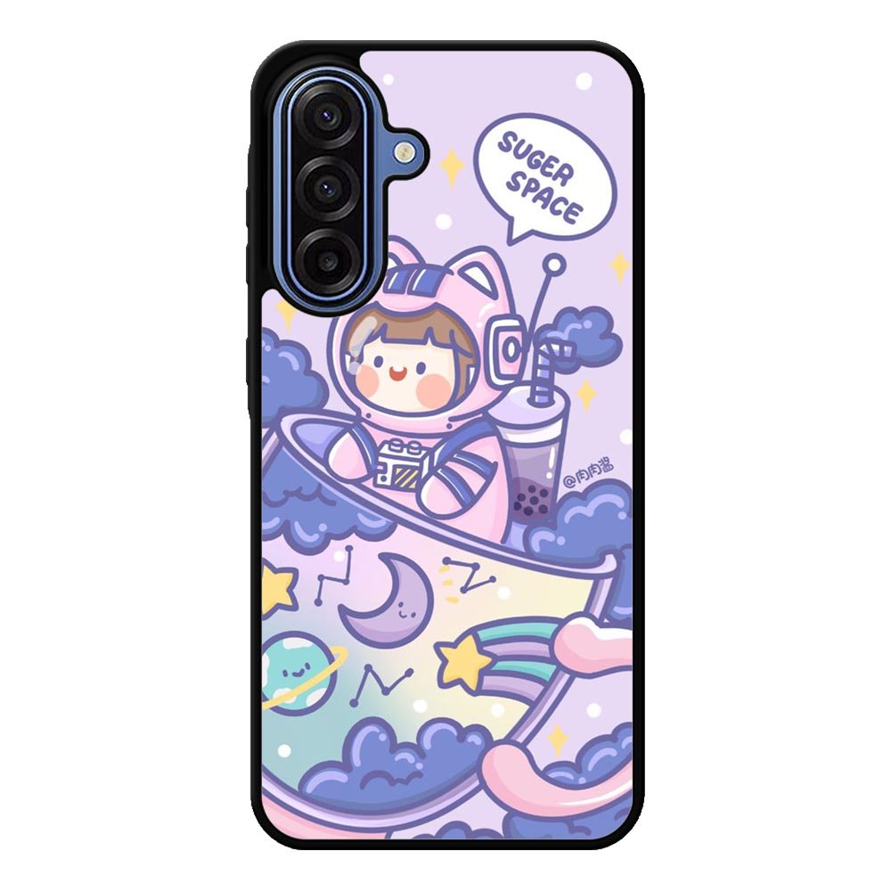 Cute Suger Space Samsung Galaxy A17 Case OV11216