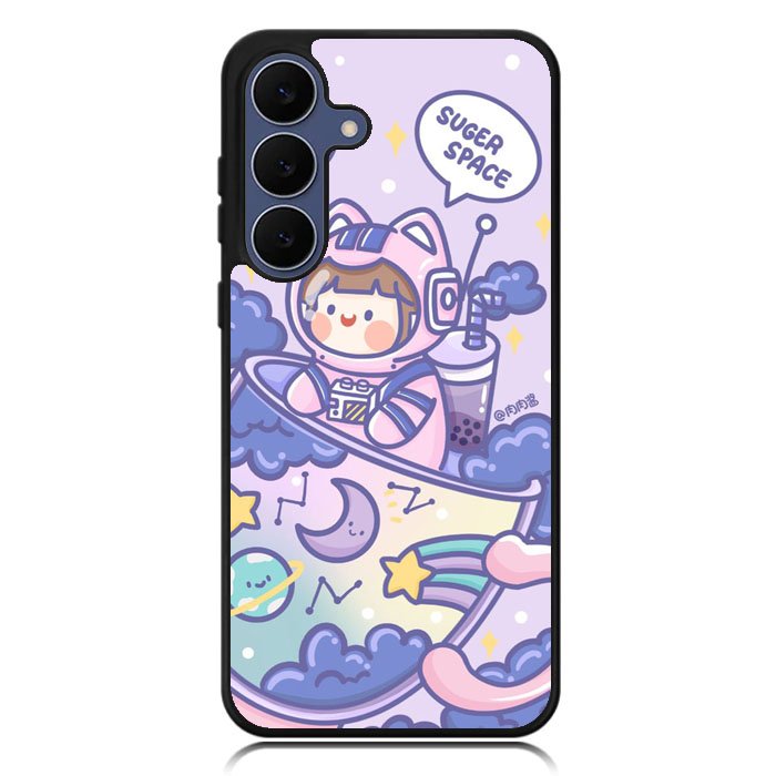 Cute Suger Space Samsung Galaxy S25 FE Case OV11216