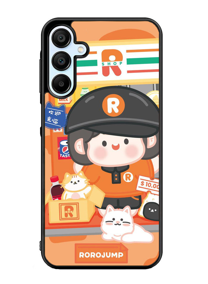 Cute Roro Jump market Shop Samsung Galaxy A35 5G Case OV11211