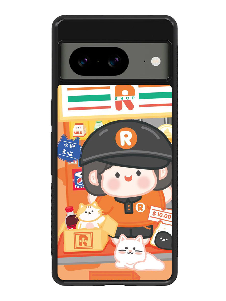 Cute Roro Jump market Shop Google Pixel 8 Case QC11211