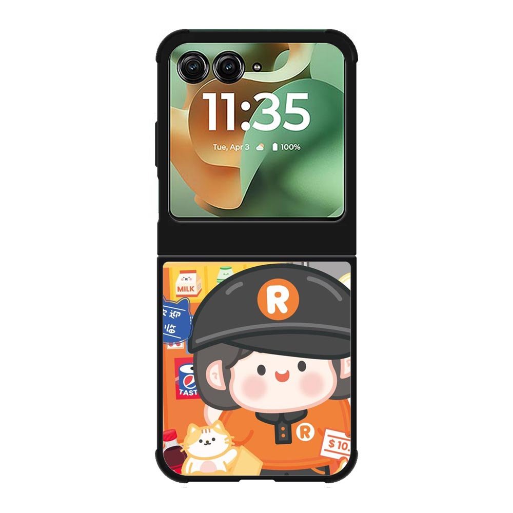Cute Roro Jump market Shop Motorola Moto RAZR 2025 Case OV11211