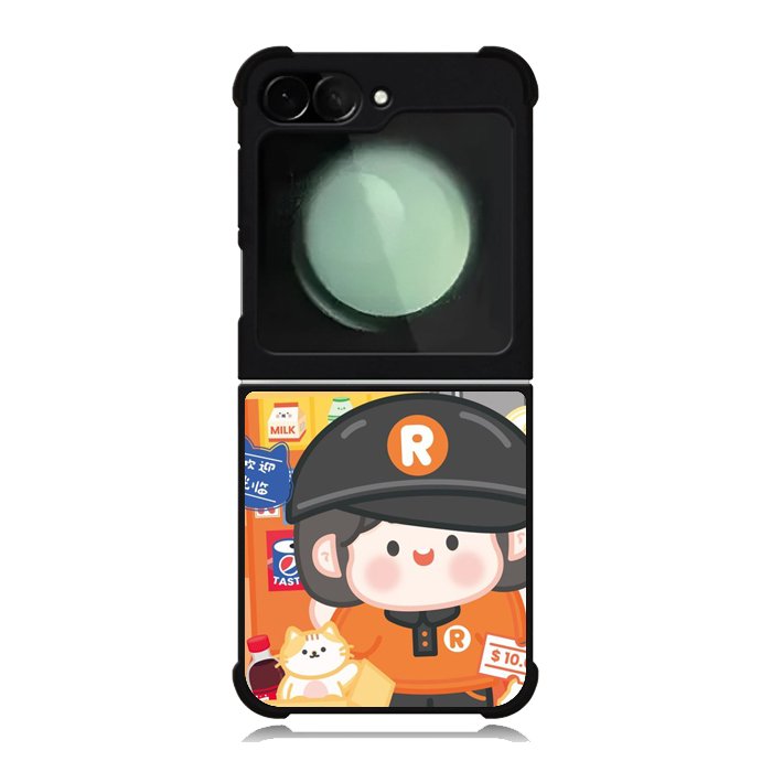 Cute Roro Jump market Shop Samsung Galaxy Z Flip 6 5G 2024 Case OV11211