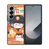 Cute Roro Jump market Shop Samsung Galaxy Z Fold 7 5G Case QC11211