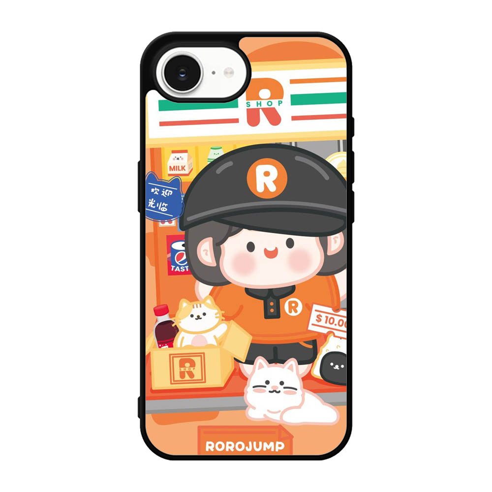 Cute Roro Jump market Shop iPhone 17e Case OV11211