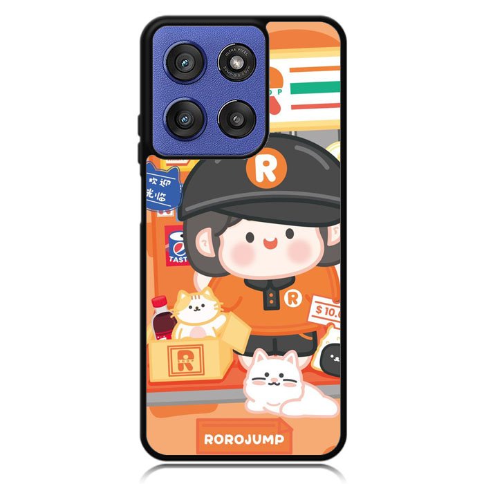 Cute Roro Jump market Shop Motorola Moto G Stylus 5G 2025 Case OV11211