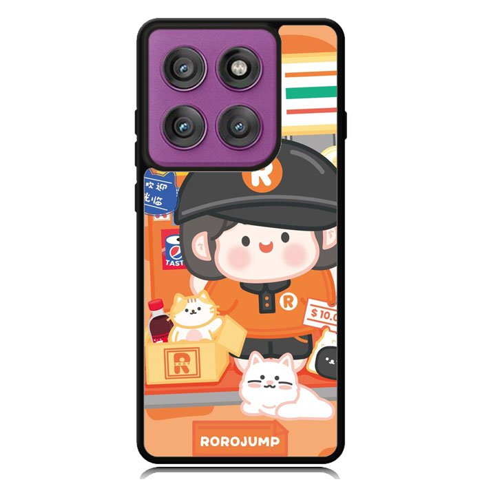 Cute Roro Jump market Shop Motorola Moto Edge 2025 | Moto Edge 60 Fusion | Moto Edge 60 Pro Case OV11211