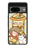 Cute Roro Jump Milk Tea Station Google Pixel 8 Case QC11212