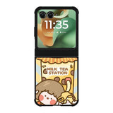 Cute Roro Jump Milk Tea Station Motorola Moto RAZR 2025 Case OV11212