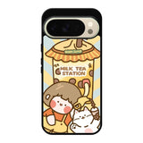 Cute Roro Jump Milk Tea Station Google Pixel 10 Pro Case QC11212