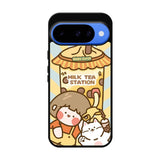 Cute Roro Jump Milk Tea Station Google Pixel 10 Case QC11212