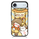 Cute Roro Jump Milk Tea Station iPhone 17 Air Case OV11212