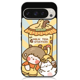 Cute Roro Jump Milk Tea Station Google Pixel 9 Pro XL Case OV11212