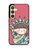 Cute Roro Jump and Liberty Samsung Galaxy S25 Plus 5G , Samsung Galaxy S25+ 5G Case OV11209