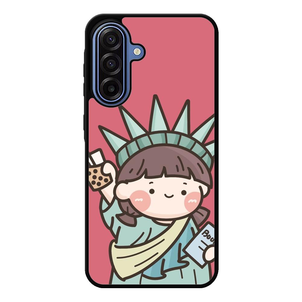 Cute Roro Jump and Liberty Samsung Galaxy A17 Case OV11209