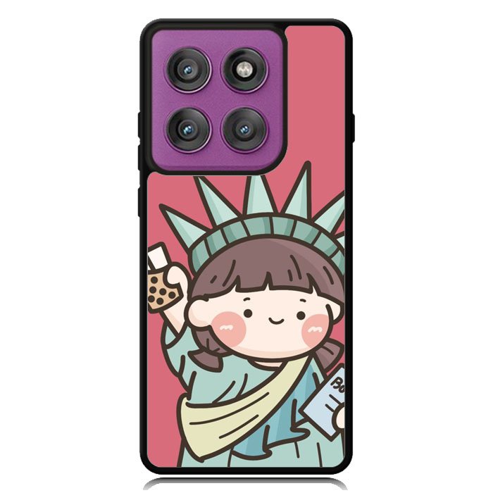 Cute Roro Jump and Liberty Motorola Moto Edge 2025 | Moto Edge 60 Fusion | Moto Edge 60 Pro Case OV11209