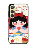 Cute Snow White Samsung Galaxy S25 Plus 5G , Samsung Galaxy S25+ 5G Case OV11214