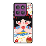 Cute Snow White Motorola Moto Edge 60 Pro Case OV11214