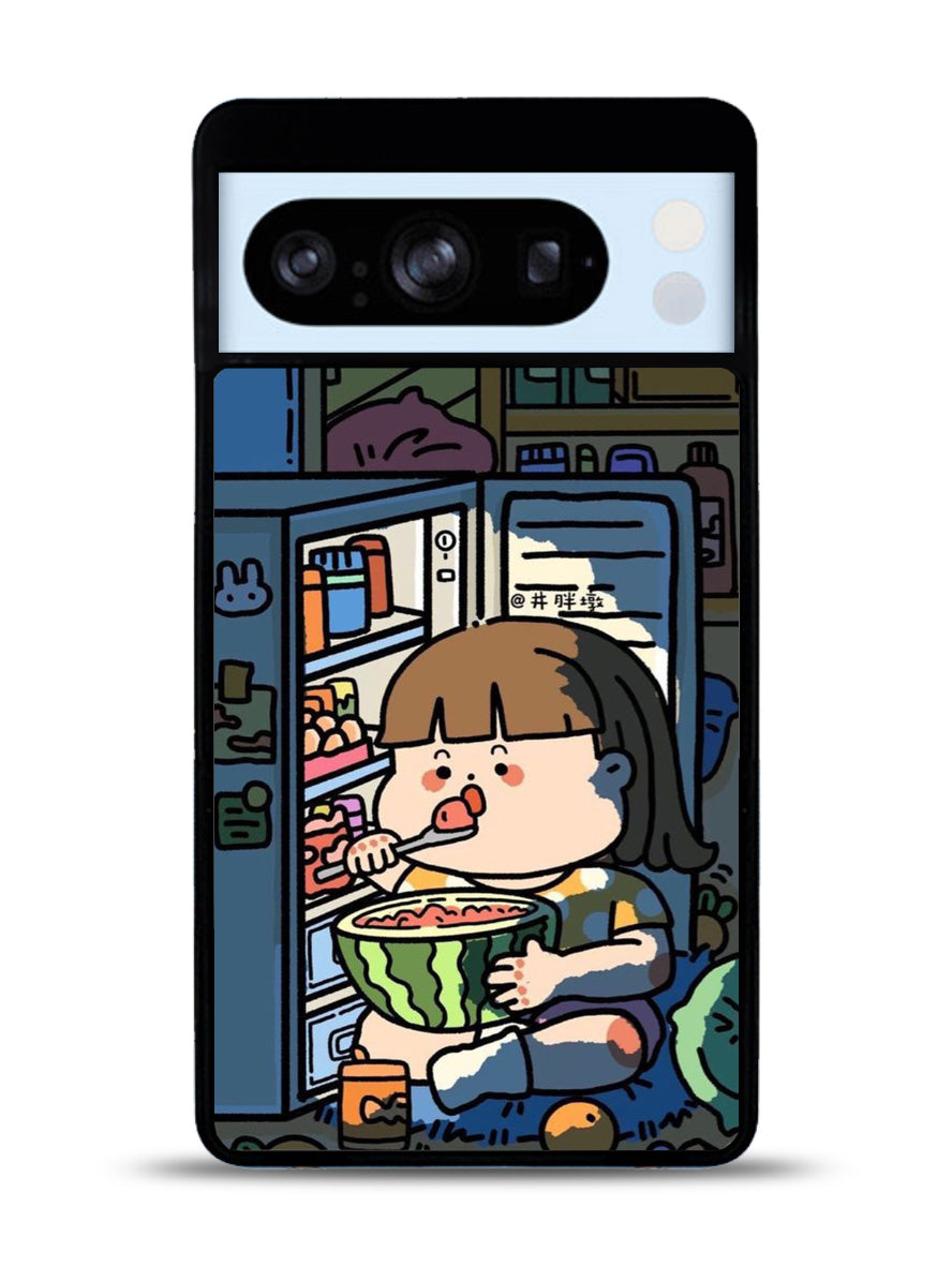 Cute Eat in The Night Google Pixel 8 Pro Case QC11202