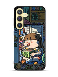 Cute Eat in The Night Samsung Galaxy S25 5G Case OV11202