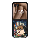 Cute Eat in The Night Motorola Moto RAZR Plus 2025 Case OV11202