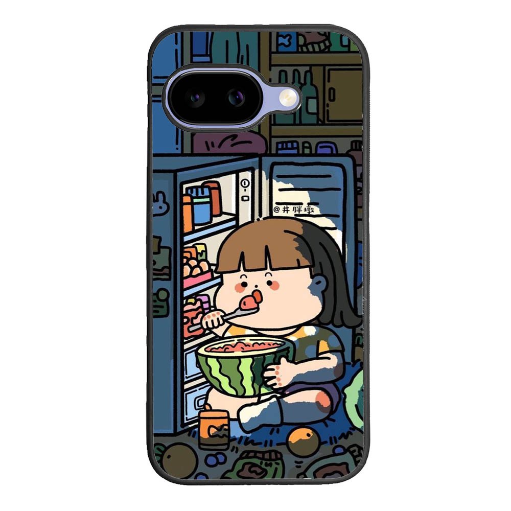 Cute Eat in The Night Google Pixel 10A Case OV11202