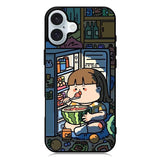 Cute Eat in The Night iPhone 16 Plus Case QC11202
