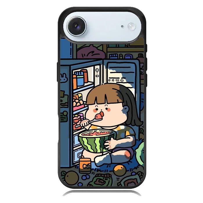 Cute Eat in The Night iPhone 17 Air Case OV11202