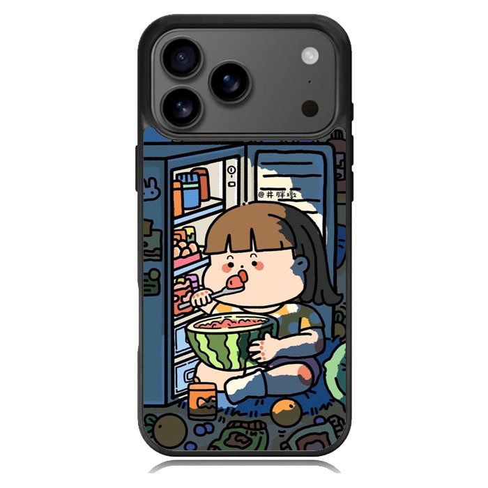 Cute Eat in The Night Samsung Galaxy S26 Case OV11202