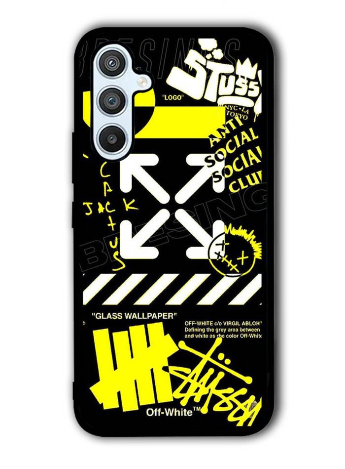 Hypebeast Yellow Black Samsung Galaxy A14 5G Case QC11221