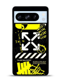 Hypebeast Yellow Black Google Pixel 8 Pro Case QC11221