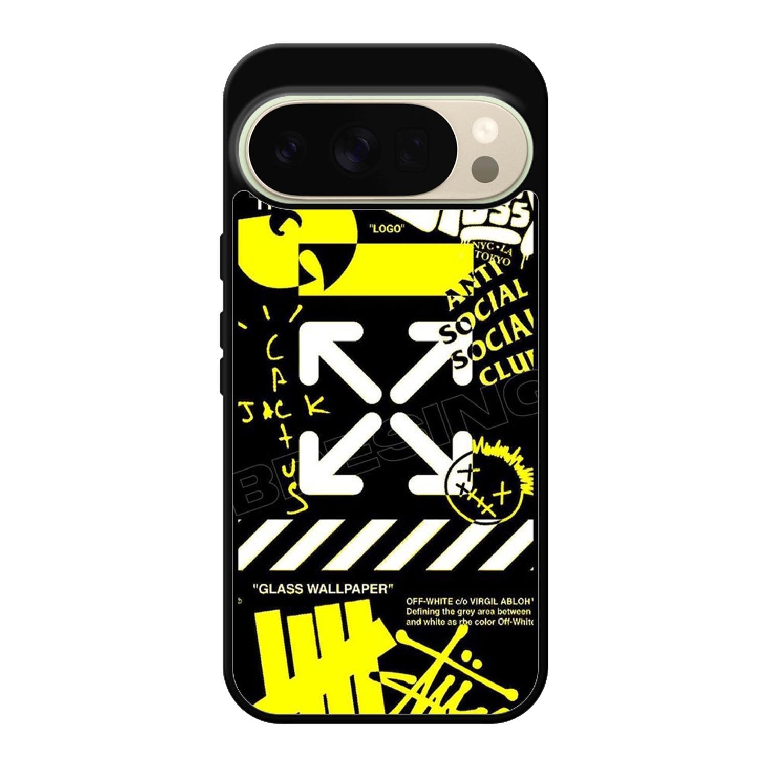 Hypebeast Yellow Black Google Pixel 10 Pro Case OV11221
