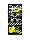 Hypebeast Yellow Black Samsung Galaxy S25 Ultra 5G Case QC11221