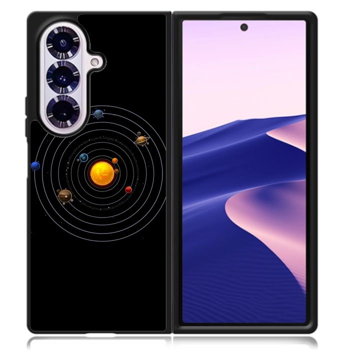 Earth Galaxy Samsung Galaxy Z Fold 7 Case OV11079