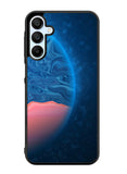 planet blue orange Samsung Galaxy A15 5G Case OV11001