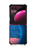 planet blue orange Motorola Moto Razr Plus 2023 , Moto Razr+ 2023 Case OV11001