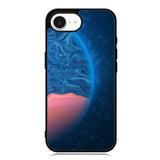 planet blue orange iPhone 16e Case OV11001
