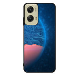 planet blue orange Motorola Moto G Stylus 5G 2024 Case OV11001