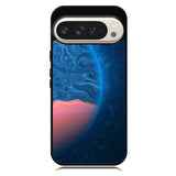 planet blue orange Google Pixel 10 Pro XL Case RC11001