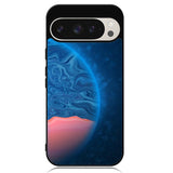 planet blue orange Google Pixel 9 Pro XL Case OV11001