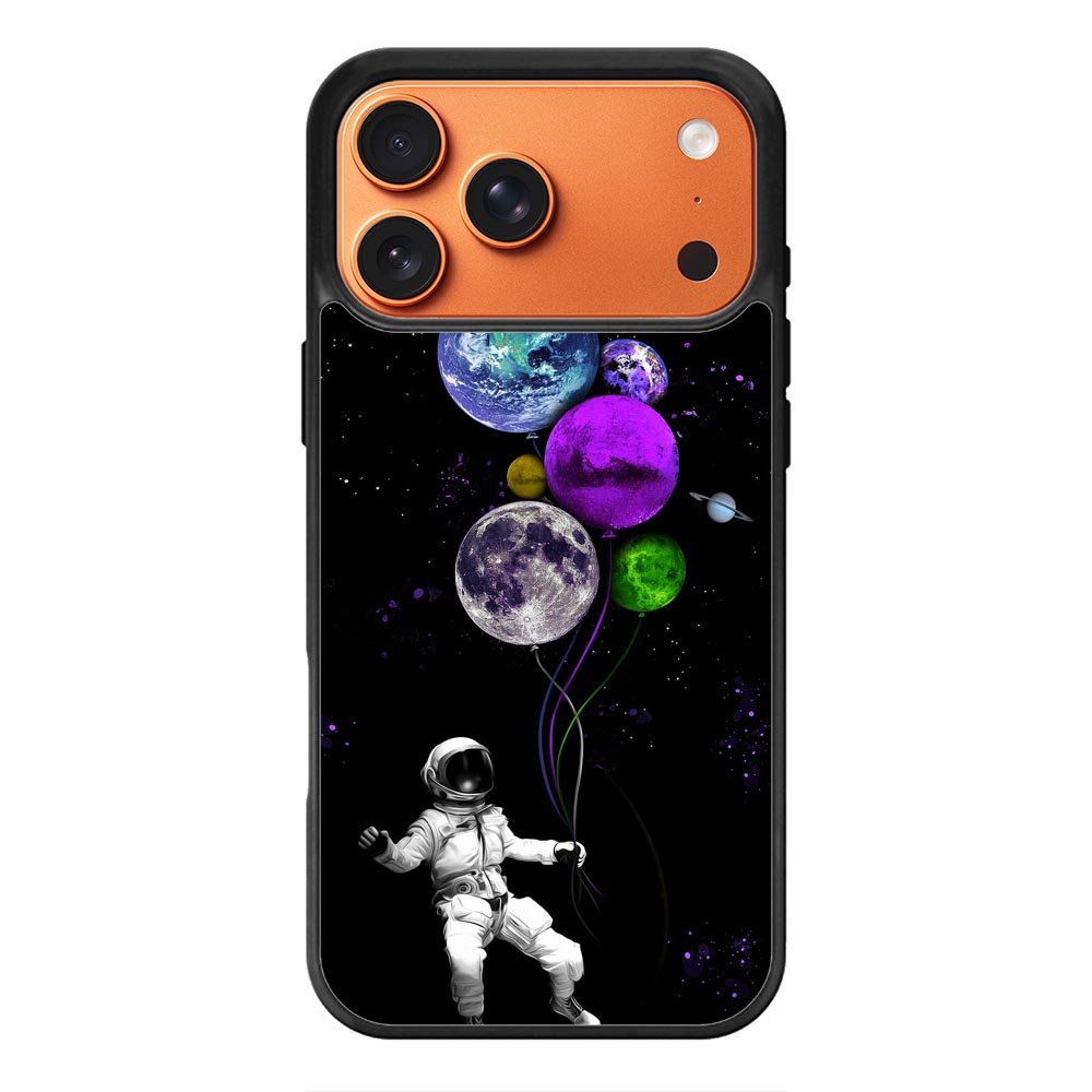 Galaxy Astronaut iPhone 17 Pro Case QC11091