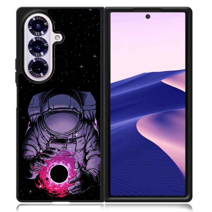 Astro Black Samsung Galaxy Z Fold 7 Case OV11149