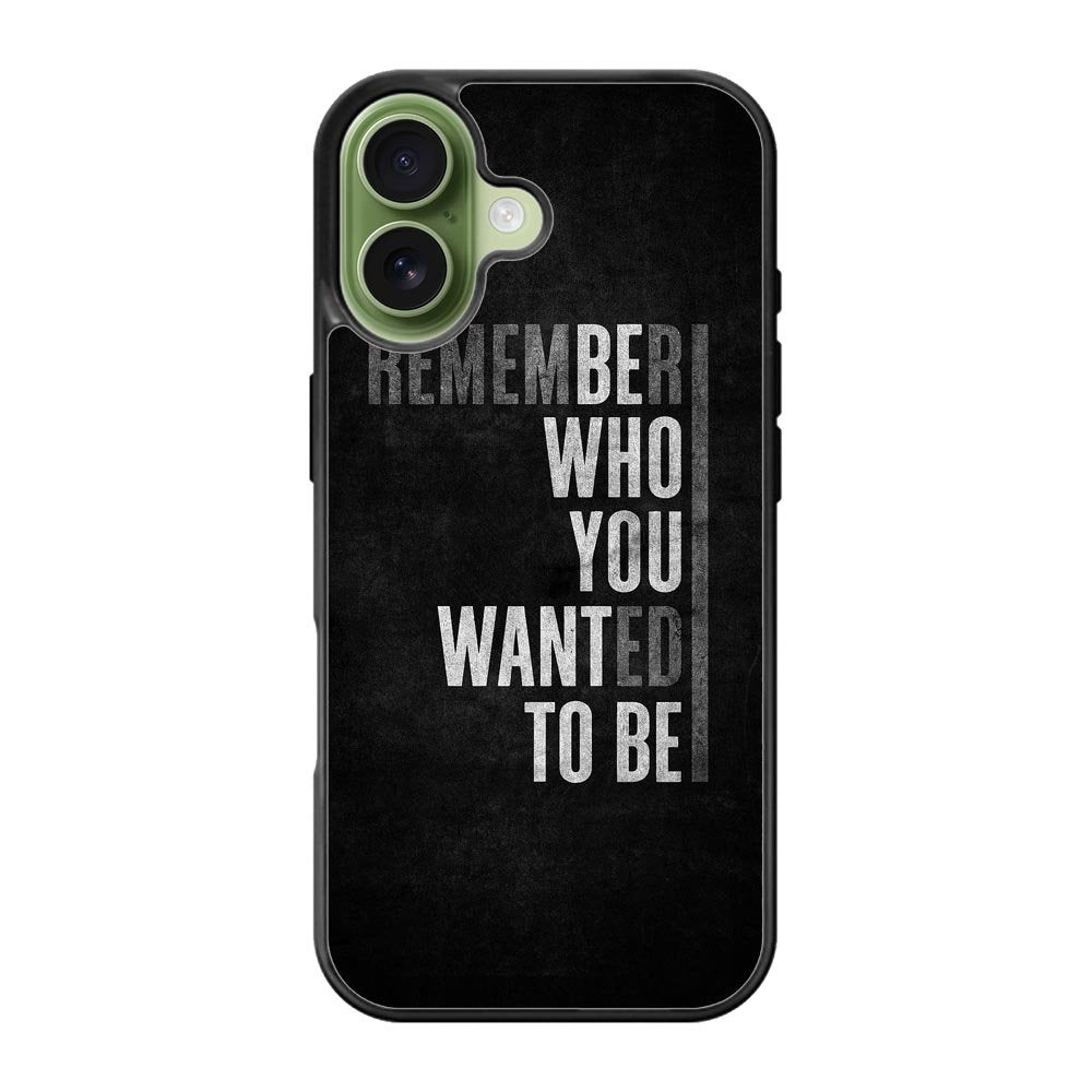 Motivational Quote iPhone 17 Case QC10979