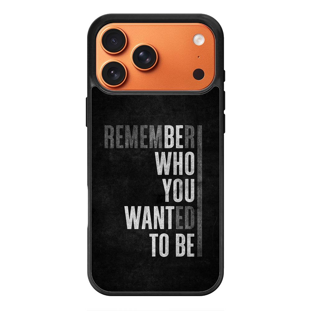 Motivational Quote iPhone 17 Pro Max Case QC10979