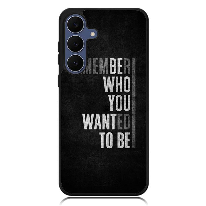 Motivational Quote Samsung Galaxy S25 FE Case OV10979